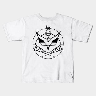 Abstract Graphic Owl Kids T-Shirt